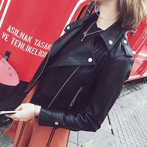 마이니즈 여성 가죽자켓 시크 라이더자켓 슬림핏 데일리 코디 887EA