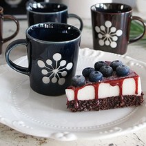 ZG36 견고하고 튼튼한 일본산 하나야카 머그 2P세트 머그 머그컵 일본머그 도자기머그 커피잔, 1개, CK 브라운