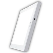 LED 현관센서등 엣지 센서 직부타입 20W 사각 주광색 은은한 하얀빛 눈부심 없음, LED 사각 센서등 20W 주광색 하얀빛