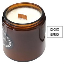 천연소이캔들 오브제 캔들 컨테이너 향초 선물 화이트 라벤더 210g
