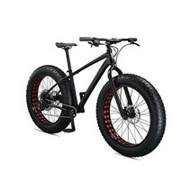 Mongoose 몽구스 아르거스 스포츠 남성용 및 여성용 팻 타이어 산악 자전거 26인치, Black_Large Frame | Argus Spor