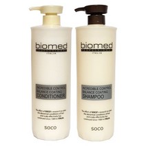 바이오메드 밸런스 산성코팅 샴푸(컬러&펌전용)1000ml, 바이오메드 밸런스 펌염색전용 컨디셔너1000g