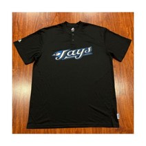 마제스틱 남성 토론토 블루제이스 BP 블랙 저지 셔츠 XL 야구 MLB