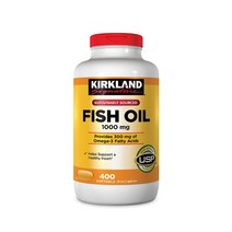 커클랜드 직구 영양제 피쉬 오일 1000mg 400소프트젤