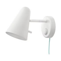 이케아 FUBBLA 푸블라 LED벽부착등/전구내장/아이방조명/무드/취침/수면/독서/벽등/인테리어, 화이트_503.816.05