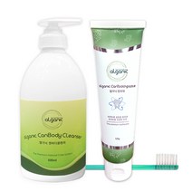 엘가닉 (캔바디클렌저+캔치약+캔칫솔) 세트 - 항암환자 준비물, 캔칫솔(혀클리너), 쇼핑백 O