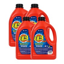 테크 BASIC 액체세제 드럼 용기 3L x 4개, 단품