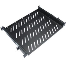 NETmate CYSS-1UD14Black 허브랙 슬라이딩 선반블랙, 1