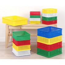 다용도 미니상자 1호~5호 학교 교구 수납 정리 바스켓 바구니, 4호, 화이트, 1개