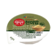 햇반 100% 현미로지은밥 130g, 7개