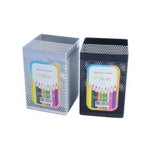 오너클랜 매니아 사각펜꽂이 실버 HR-B3340 _W5A2F12, 색상, 1개