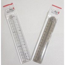 휴대용 30센티 접이식 플라스틱 겹자 각도기 기능추가