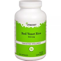 (미국직배) 비타코스트 홍국 레드이스트라이스 600mg 240정 Vitacost Red Yeast Rice 600 mg 240 Capsules, 1개, 200ml