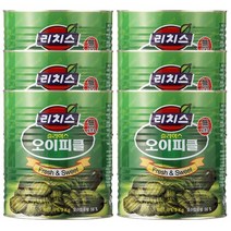 동서 리치스 슬라이스 오이피클 3kg, 6개