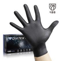 무료배송(DIATEX)다이아텍스 블랙니트릴장갑 식품용 1+1(200장), DT(블랙)-M1+M1(무료배송)