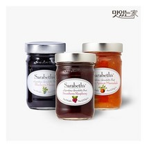 사라베스 잼 오렌지1+딸기1+블루베리망고1 /총3병