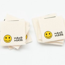 10개) 끼움라벨 미니 스마일 CC0, 1SET-10개