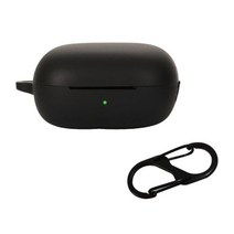 이어폰 충격 하우징 피부 친절한 커버 큐씨와이 T13 ANC CaseWashable 보호기 슬립 슬리브 충격 방지, Black
