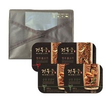 경복궁 한우불고기 2팩+궁중본갈비 2팩 보냉포장 특대 선물세트, 단품