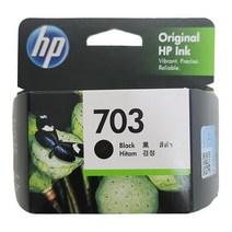 HP CD887AA (No.703) 잉크 검정, 1개