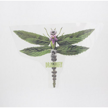 릴리패브릭 열전사지) 그린잠자리, 1개