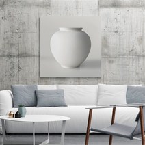 유홍아트 다복상징 순백 달항아리 백자 도자기 그림 액자 6호 (8427771), 3번