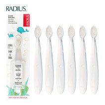 래디어스 퓨어베이비 1단계 유아 아기 칫솔 6개 세트 6개월18개월