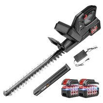 독일기술 충전식 전정기 무선 헤지 트리머 전동 전기 충전 미니 예초기 커터 가지치기 벌초, 162900mAh 배터리 2개 360분 세트