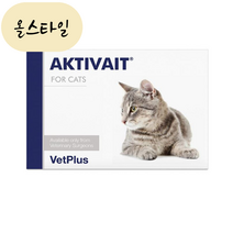 올스타일 Aktivait Cat 액티베이트 캣 60캡슐 반려묘 향산화 고양이 비타민 영양제 영국직송