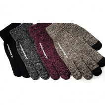 다팔자 니트 장갑 터치