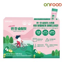 온푸드 변한 슬림 핏 차전자피 가르시니아 환 스틱 스트롱 30p, 180g, 4개