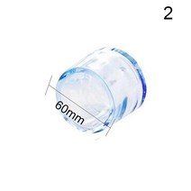 투명 고무 바닥 의자 스크래치 방지 캡 1 개 가구 테이블 페룰 14/16/18/20/22/25/30/32/35/38/40/50/60mm, 02 TRANSPARENT_10 38mm