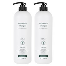 아브카 클리닉 가려운 두피 컨트롤 대용량 비듬 케어 샴푸 1000ml 2개