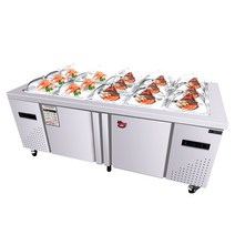 토핑 냉장고 덮개 초밥집 무한리필 찬밧드 주방 뷔페, 샐러드 바 1500x600x800cm