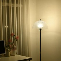 전구증정블랑드문 아크릴 장스탠드 인테리어 조명 클리어(LED 벌브 8w 노란색하얀색 포함), 색상