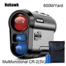 골프 레이져 거리 속도 측정기 Nohawk 다기능 레이저 망원경 깃발 잠금 경사 사냥 건설 단안, 없음, 1.NkCR23V  600m