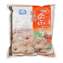 아하 김치손만두 1.2kg_먹거리 장터_야참대박, 1.2kg, 1개
