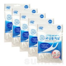 네오 교정용 치실 30P/치아교정/교정용/일회용/치실/이쑤시개, 5개