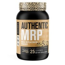 잭팩토리 어센틱 MRP 밀 리플레이스먼트 파우더 오트밀 초콜릿 칩, 1500g, 3개
