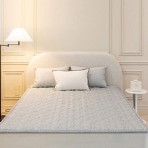 [파크론] 워셔블 온수매트 싱글-클라우디그레이 (100x190cm), 클라우드그레이 싱글