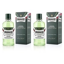 Proraso 프로라소 쉐이브 로션 유칼립투스 400ml 2개 After shave Lotion Eucalyptus oil menthol