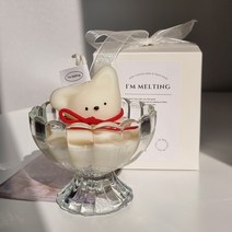 요거트 곰돌이 캔들 선물, 수선화향