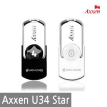 액센 U34-STAR 4GB USB메모리 블랙 (스윙형)