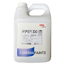 콘크리트벽 하도 프라이머 수성바인다 200 벽지 프라이머 코팅제 수성 바인더, 3.5L