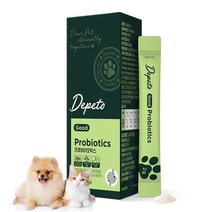 디페토 반려동물 유산균 프리 프로바이오틱스 변비 설사 강아지 고양이 장건강 기능성원료, 굿프로바이오틱스 x 1개