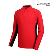 [테일러메이드]남성 소매 프린팅 카라 티셔츠 TMTYK1901-500
