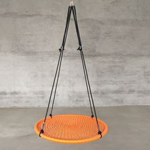 원형 야외흔들의자 정원그네, 04.오렌지 지름 150cm
