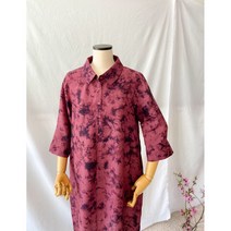 [풍기인견] 여성 카라 풍기인견 원피스 (색상2종)