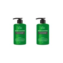 [헤베니케] 더스킨 편백 바디클렌져 (대용량 500ml) + 사은품 : 콜라겐 폼클렌징 130ml / 편백 추출물 함유 건조하고 민감한 아토피 피부관리 피부진정 및 영양공급, 2개