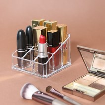 화장품 립스틱 수납정리 9칸 아크릴 오거나이저 LIPS아이디어 생활용품 아이템, 상세페이지 참조